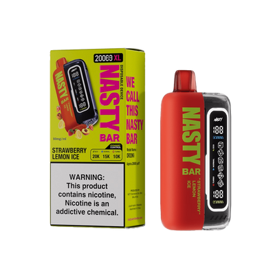 Nasty XL Turbo 20K - Strawberry Lemon Ice - 5%