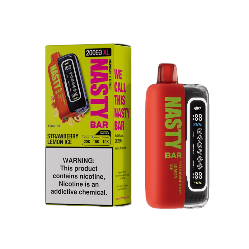 Nasty XL Turbo 20K - Strawberry Lemon Ice - 5%