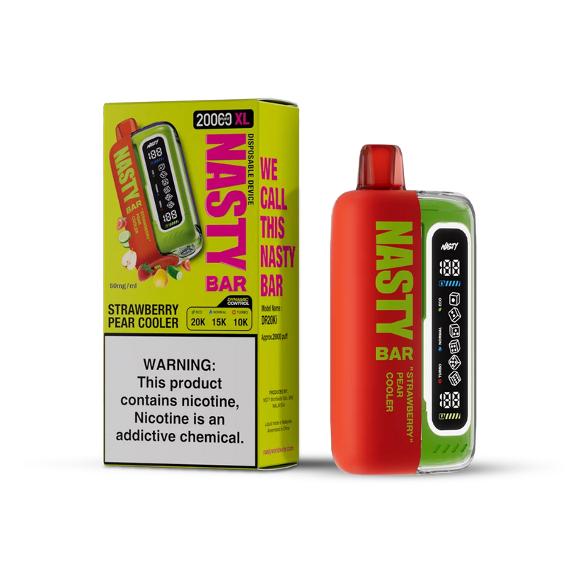 Nasty XL Turbo 20K - Strawberry Pear Cooler  - 5%