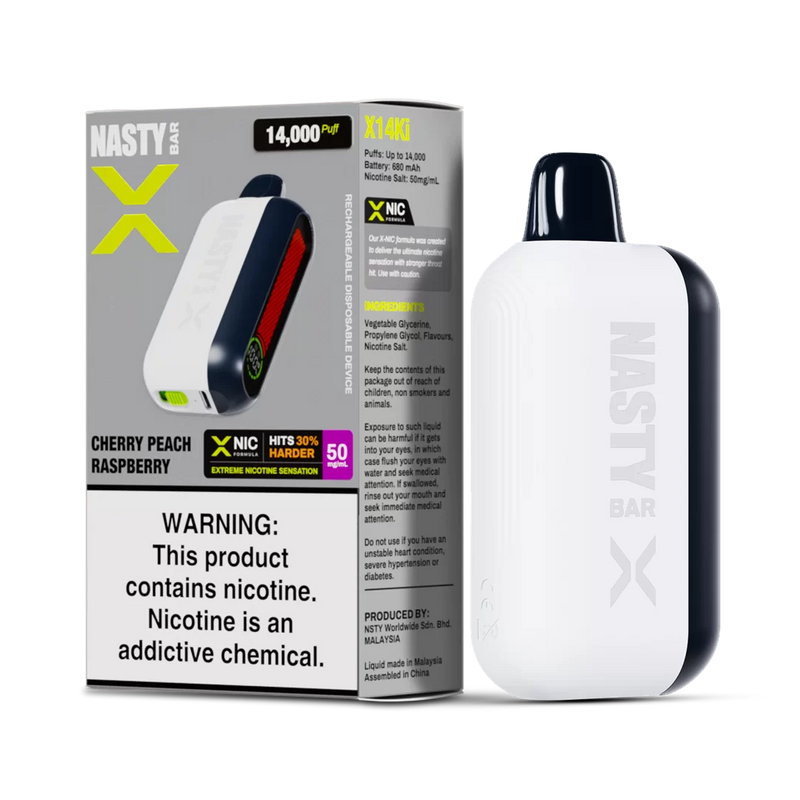 Nasty X 14K Strong - Cherry Peach Raspberry