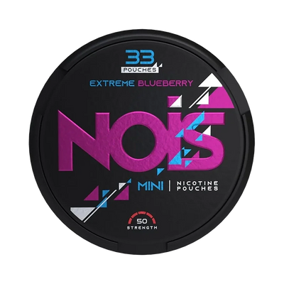 Nois Nicotine Pouch - Extreme Blueberry Mini 50