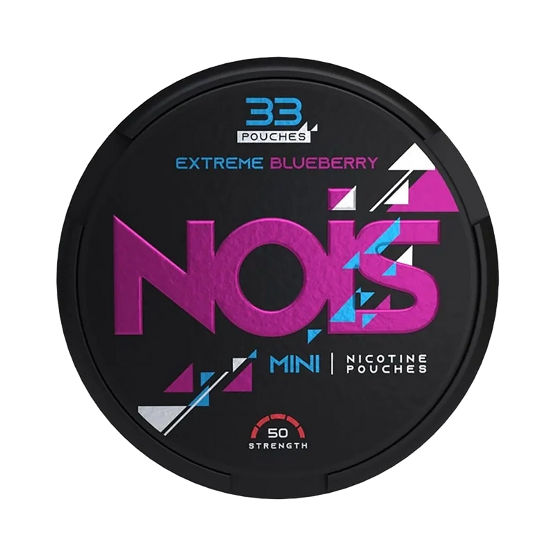 Nois Nicotine Pouch - Extreme Blueberry Mini 50