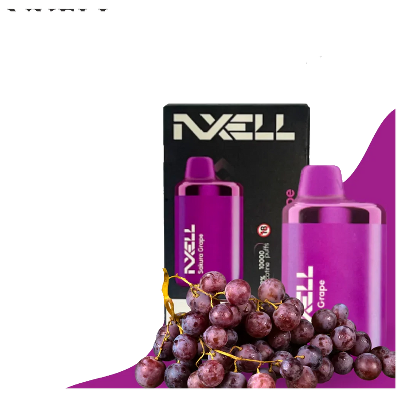 Nxell 10K Puff - Sakura Grape - 2%