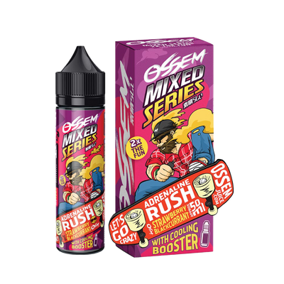 Ossem Juice Strawberry Blackurrent Adrenaline Rush