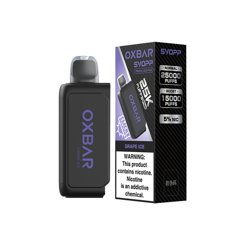 Oxbar Svopp Pod - Grape Ice - 5%