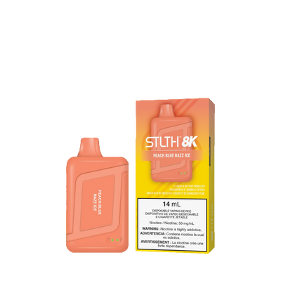 STLTH 8K - Peach Blue Razz Ice - 5%