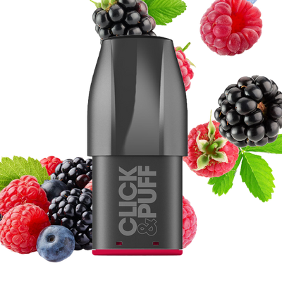 X-Bar Click & Puff Pod - Fruits Rouges