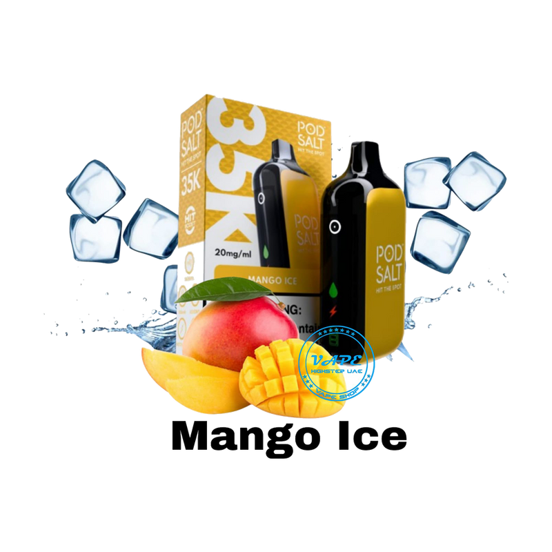 POD SALT 35000 Puffs - Mango Ice