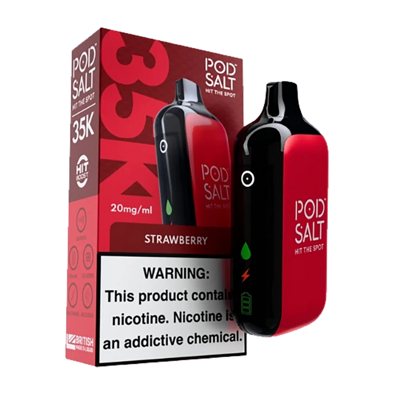 POD SALT 35000 Puffs - Strawberry