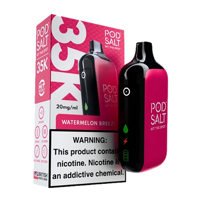 POD SALT 35000 Puffs - Watermelon Breeze