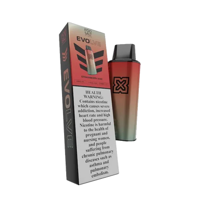 POD SALT -  EVOLVE POD 6000 Taffs - Strawberry Kiwi 2%