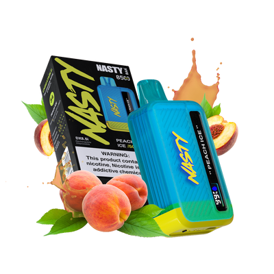 Nasty 8.5K - PEACH ICE 8500 puffs 2% / 5%