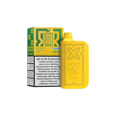 Pod Salt Nexus 6000 - Pineapple Passion lime 5%