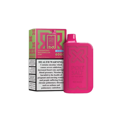 Pod Salt Nexus 6000 - Strawberry Watermelon Kiwi 5%
