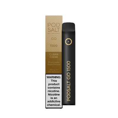 PodSalt 1500 PUFFS CUBAN CREME