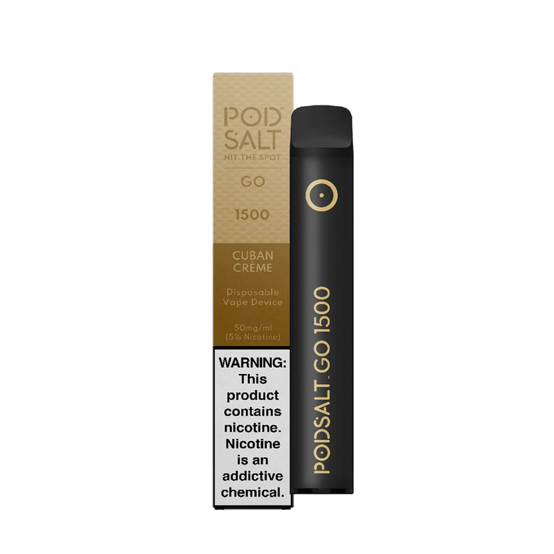 PodSalt 1500 PUFFS CUBAN CREME
