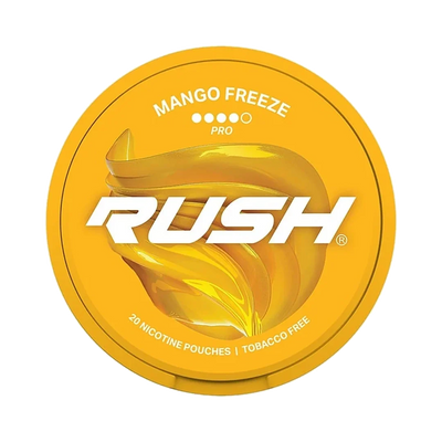 Rush Pro Nicotine Pouches - Mango Freeze - 11.2mg/pouch