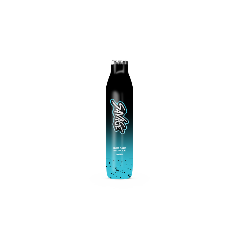 SAVAGE 2500 Puffs - Blue razz melon Ice 5%