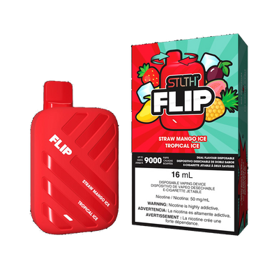 STLTH Flip 9K - Straw Mango Ice and Tropical Ice - 5%