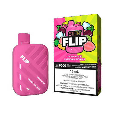 STLTH Flip 9K - Tropical Ice and Passion Punch Ice - 5%