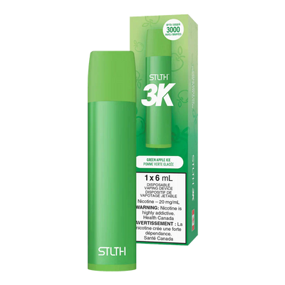 STLTH 3K - Green Apple Ice 2% / 5%
