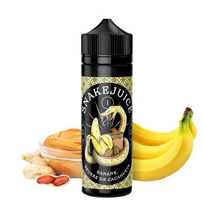 Snake Juice 100ml - Banana Beuere de Cacahuete - 3mg
