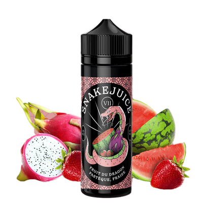 Snake Juice 100ml - Fruit Du Dragon Pasteque Fraise - 3mg