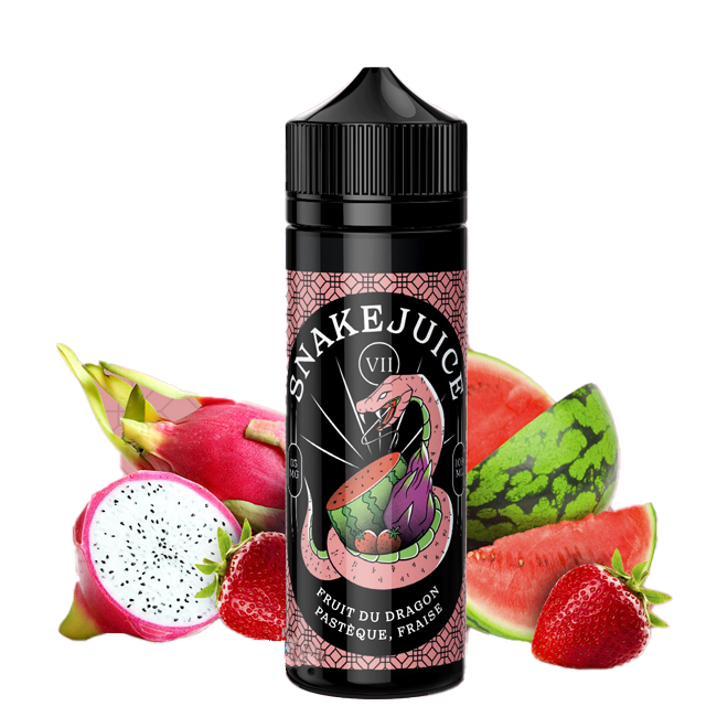 Snake Juice 100ml - Fruit Du Dragon Pasteque Fraise - 3mg