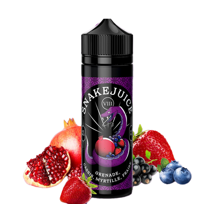 Snake Juice 100ml - Grenade Cassis Myrtille Fraise  - 3mg
