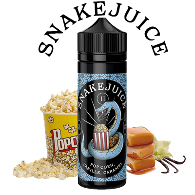 Snake Juice 100ml - Pop Corn Vanille Caramel  - 3mg