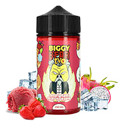 Sorbet Fraise Fruit du Dragon - Biggy Bear - 200ml