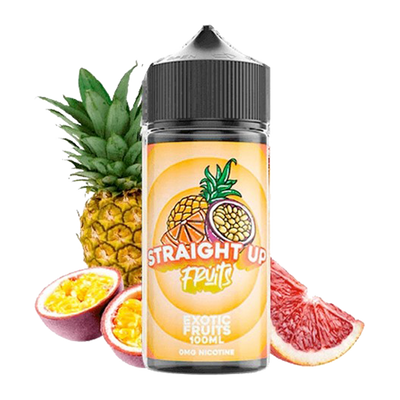 Straight up Exotic fruit 120ml