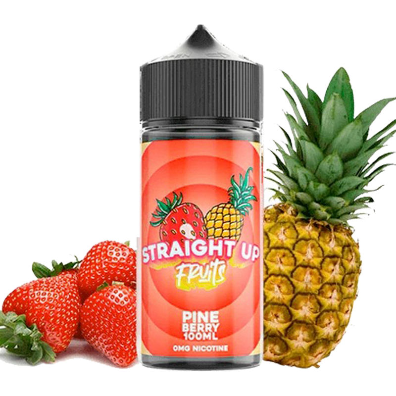 Straight up Pineberry 120ml
