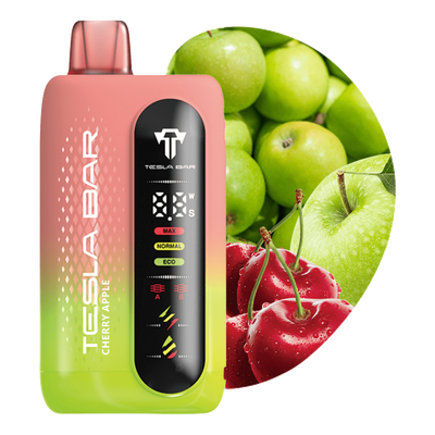 Tesla Bar 23K - Cherry Apple - 5%