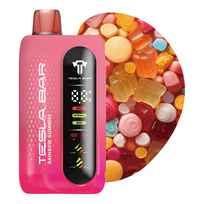 Tesla Bar 23K - Rainbow Gummies - 5%