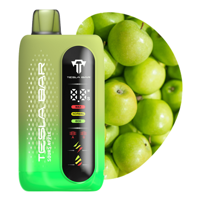 Tesla Bar 23K - Sour Apple - 5%