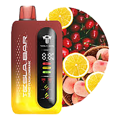 Tesla Bar 23K – Cherry Peach Lemonade - 5%