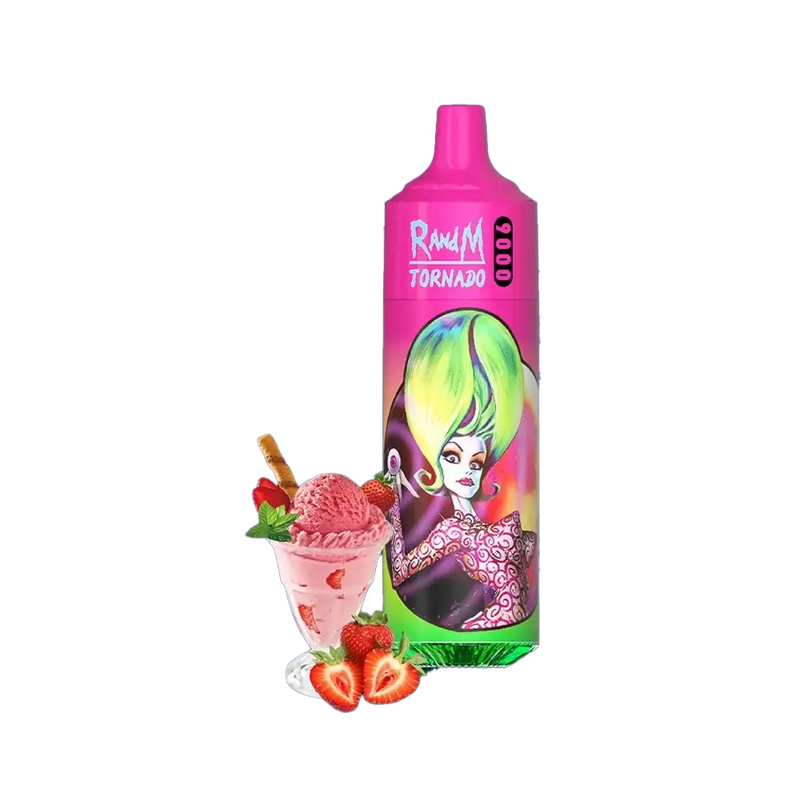 Tornado 9000 - Strawberry Cream - Fumot