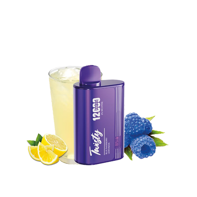 Twisty 12000 Puffs - Blue Raspberry Lemonade - 2% / 5%