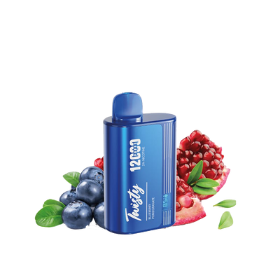 Twisty 12000 Puffs - Blueberry Pomegranate  - 2% / 5%