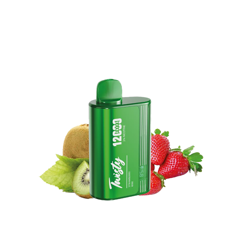 Twisty 12000 Puffs - Strawberry Kiwi - 2% / 5%