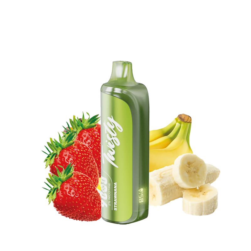 Twisty 9000 Puffs - Strawnana - 2% / 5%