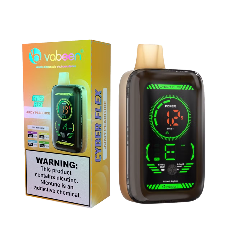 VABEEN Cyber Flex 25k - Juicy Peach Ice - 5%