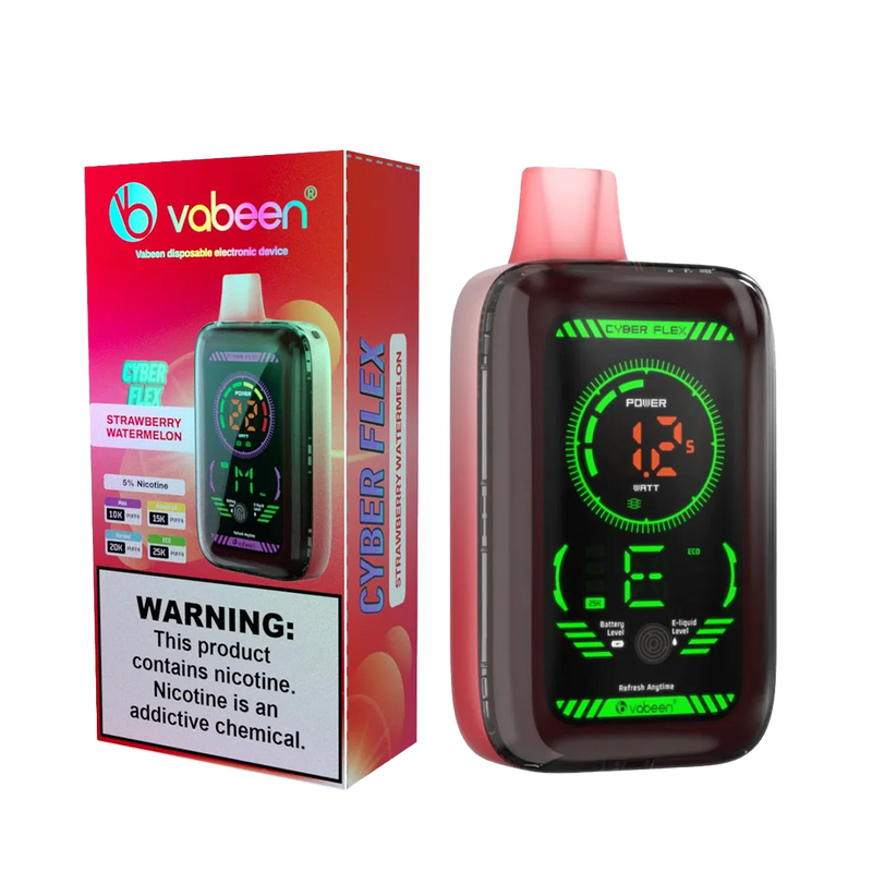 VABEEN Cyber Flex 25k Strawberry Watermelon 5%