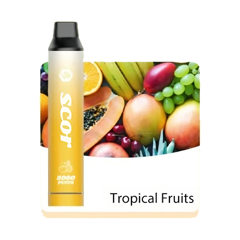 VOOKBAR SCOR - Tropical Fruits - 5000 Taffs 5%