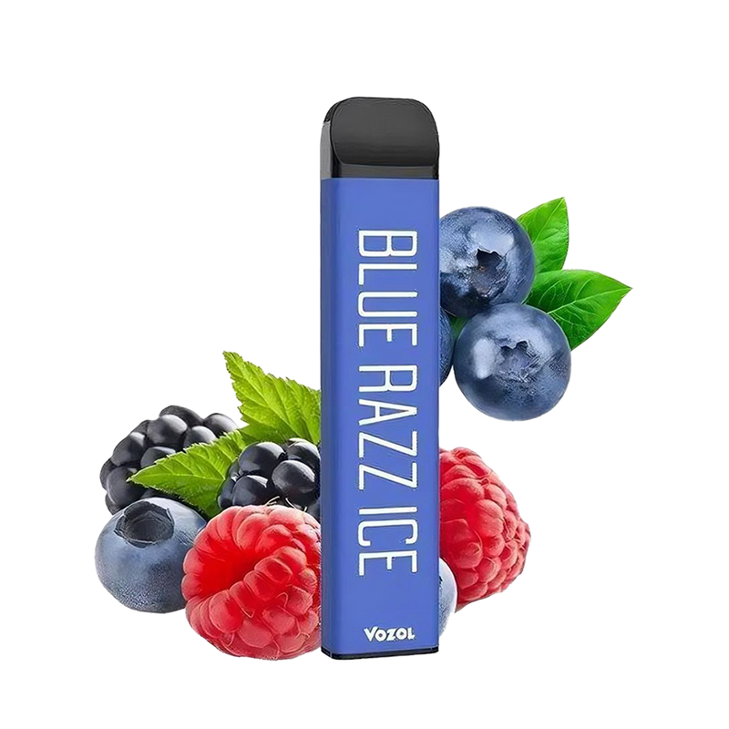 VOZOL 1200 TAFFS - BLUE RAZZ ICE