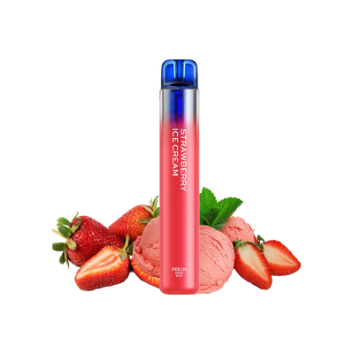 VOZOL Neon 800 - Strawberry Ice Cream