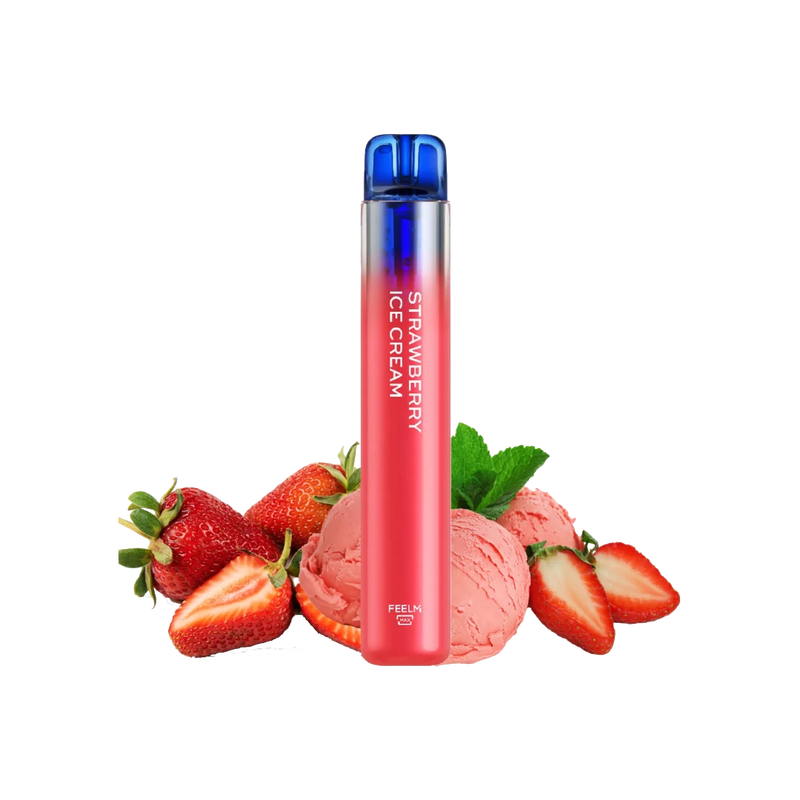 VOZOL Neon 800 - Strawberry Ice Cream