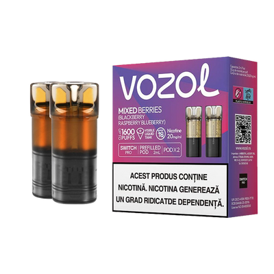 VOZOL Switch 700 Pod - Mixed Berries