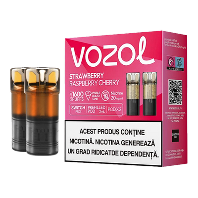 VOZOL Switch 700 Pod - Strawberry Raspberry Cherry